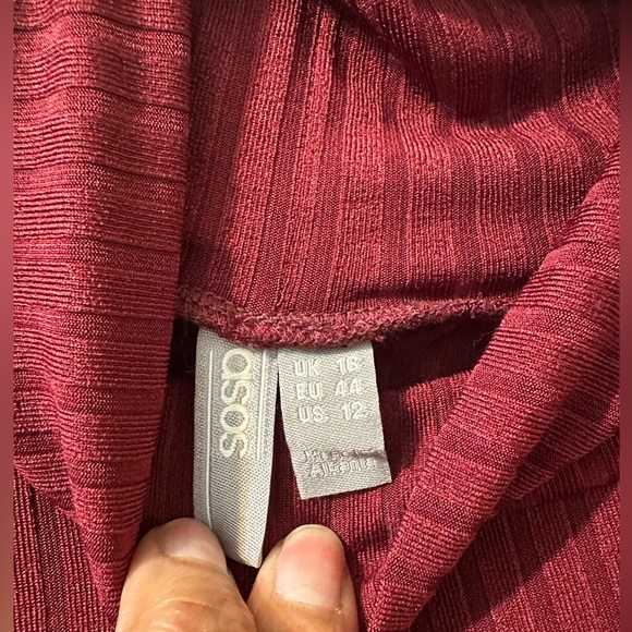 ASOS Tall Ribbed Maxi Dress (Best for 14/16 Tall) - Picture 3 of 8